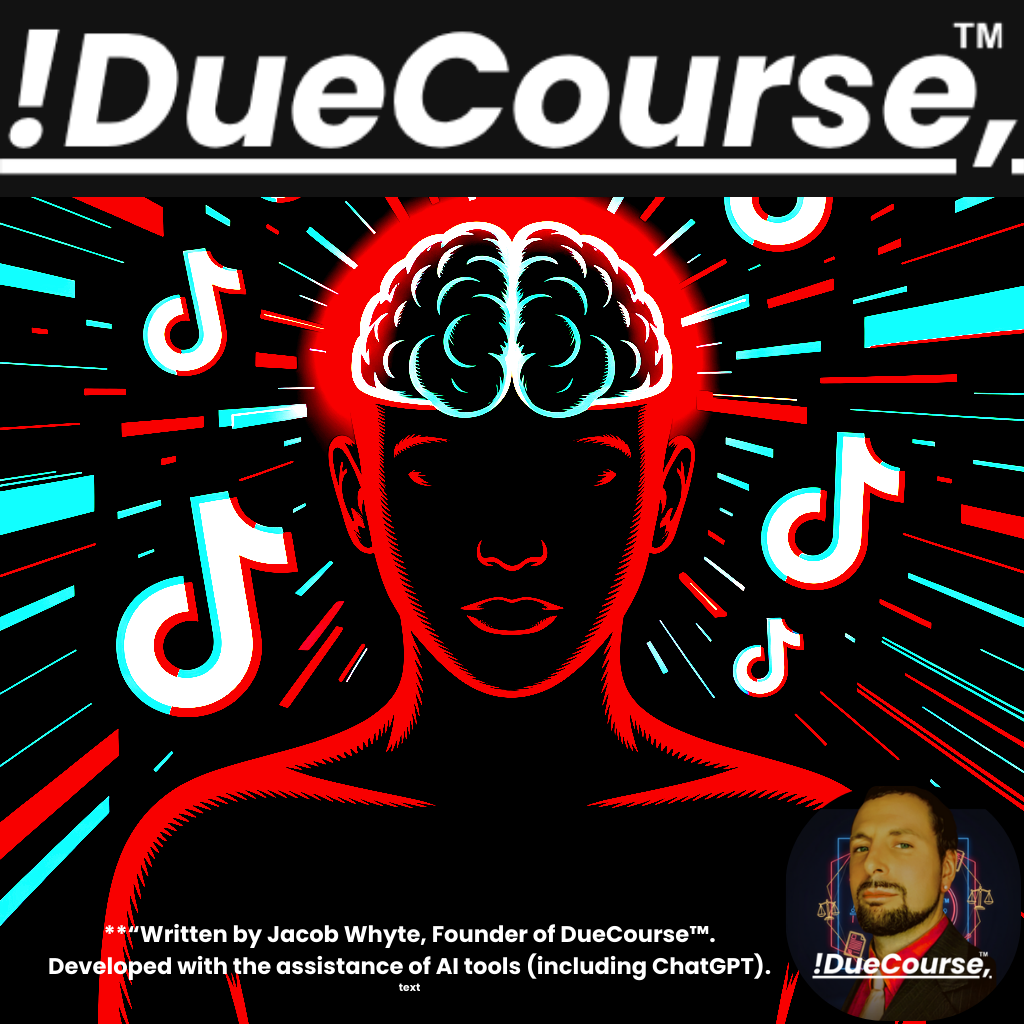 The TikTok Brain Era — And the Rise of !DueCourse™