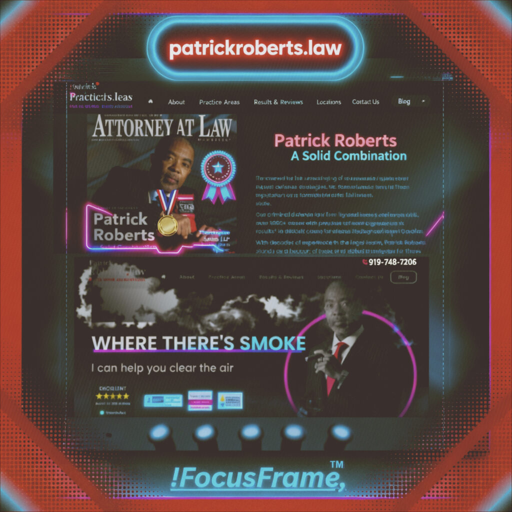 Neon-style legal tech portrait of attorney [NAME] used for a DueCourse™ article on [TOPIC], featuring glowing red and blue highlights in the signature DueCourse brand aesthetic.